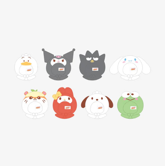 (PREORDER NOV-DEC) STRAY KIDS - SKZOO X SANRIO CHARACTERS - OFFICIAL MD  - 10CM SKZOO PLUSH OUTFIT (SANRIO CHARACTER VER.)