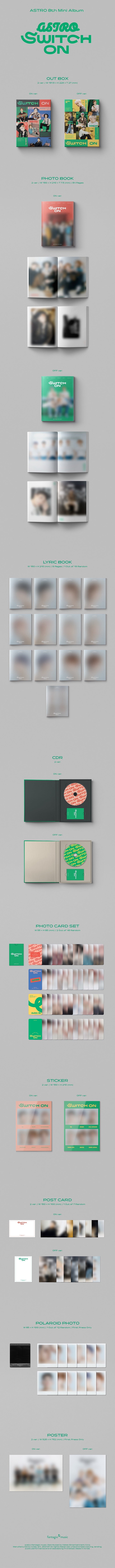 ASTRO - 9TH MINI ALBUM - SWITCH ON