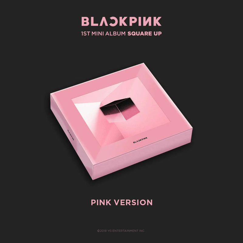BLACKPINK - 1ST MINI ALBUM - SQUARE UP - Oh Seoul Happy PINK VER. Albums