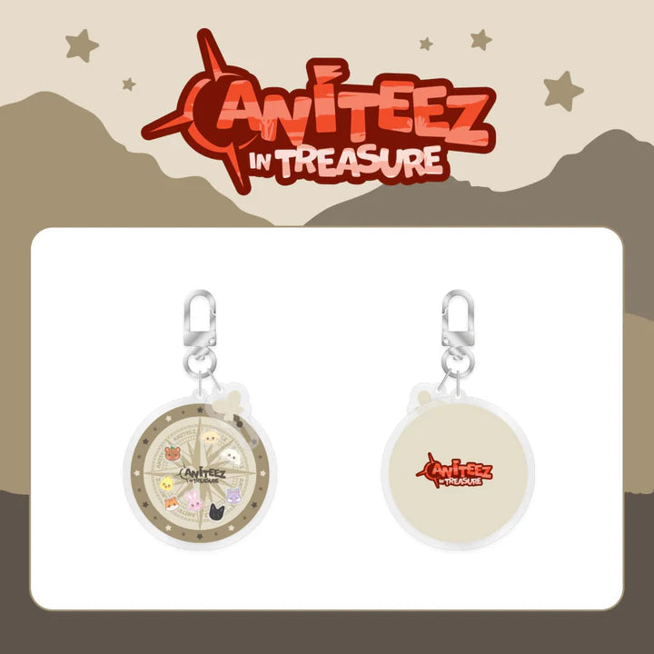 (PREORDER) ATEEZ - ANITEEZ IN TREASURE (SHAKER KEYRING)