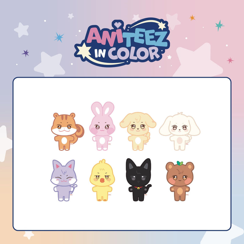 (PREORDER) ATEEZ - ANITEEZ IN COLOR POP UP OFFICIAL MD COLOR PLUSH DOLL - Oh Seoul Happy Kpop Shop