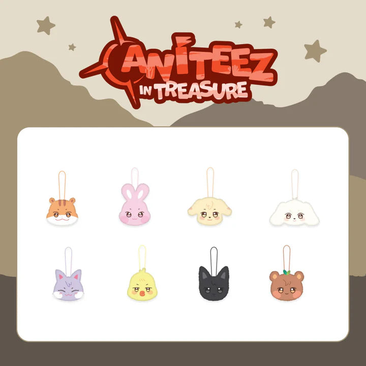 PREORDER) ATEEZ - ANITEEZ IN TREASURE (PLUSH NAME TAG) — Oh Seoul