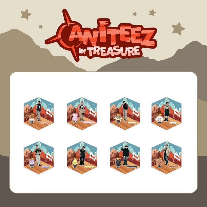 (PREORDER) ATEEZ - ANITEEZ IN TREASURE (ACRYLIC TREASURE STAND)