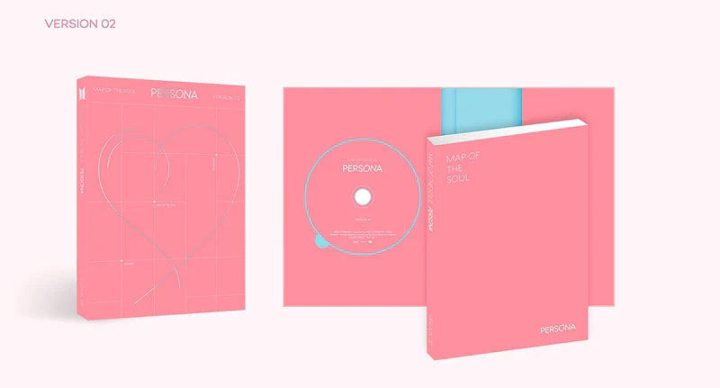 BTS - MAP OF THE SOUL - PERSONA - Oh Seoul Happy VER. 2 Albums