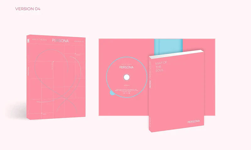 BTS - MAP OF THE SOUL - PERSONA - Oh Seoul Happy VER. 4 Albums