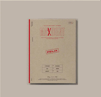 STRAY KIDS - MINI ALBUM - MAXIDENT (CASE VER.) — Oh Seoul Happy
