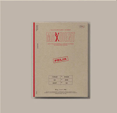 STRAY KIDS - MINI ALBUM - MAXIDENT (CASE VER.)