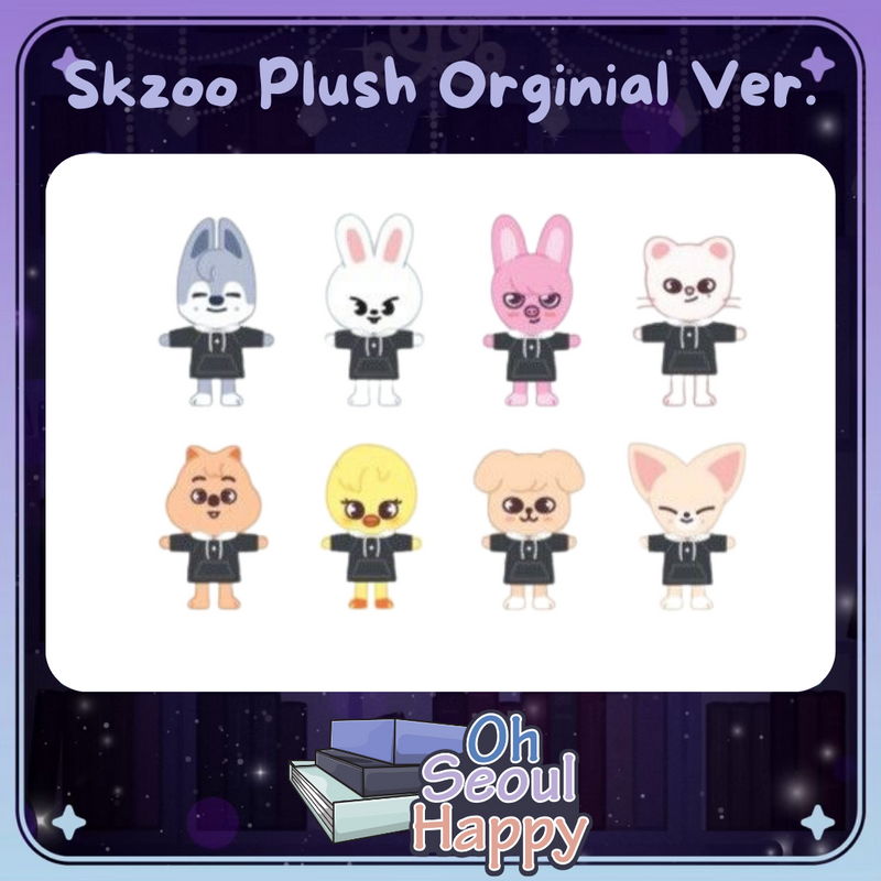 STRAY KIDS 4TH FANMEETING - SKZ'S MAGIC SCHOOL: SKZOO PLUSH ORIGINAL VER.