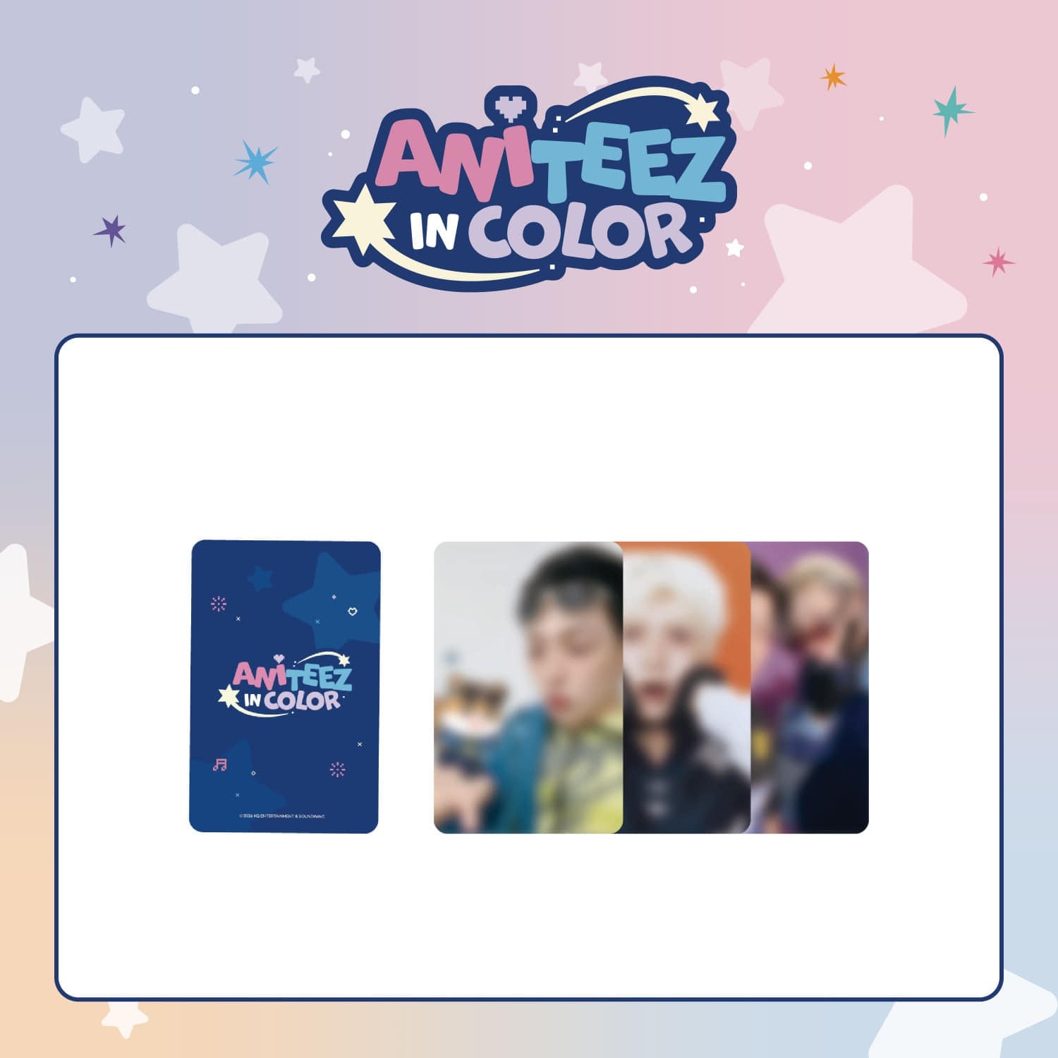 PREORDER) ATEEZ - ANITEEZ IN COLOR POP UP OFFICIAL MD RANDOM