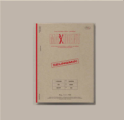 STRAY KIDS - MINI ALBUM - MAXIDENT (CASE VER.) — Oh Seoul Happy