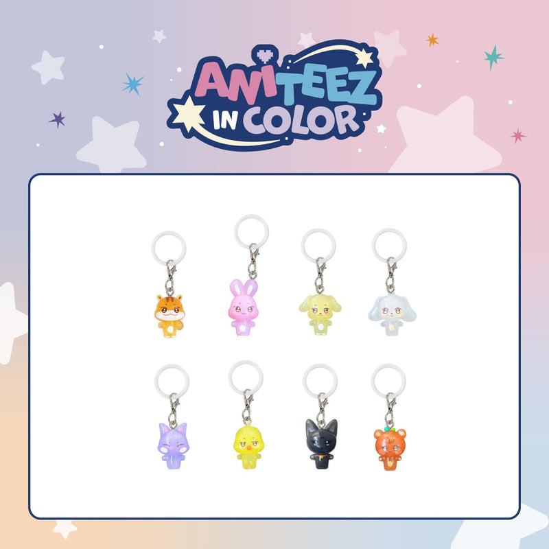 (PREORDER)  ATEEZ - ANITEEZ IN COLOR POP UP OFFICIAL MD CLEAR MASCOT CHARM (RANDOM)