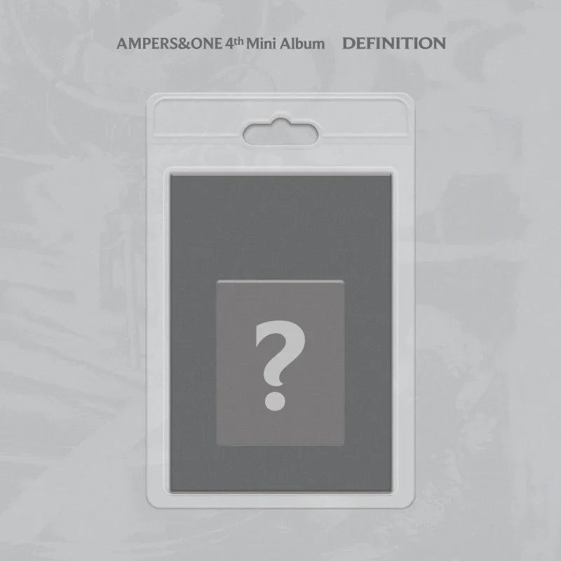 (PREORDER) AMPERS&ONE - 4TH MINI ALBUM - DEFINITION (FANCY VER.)
