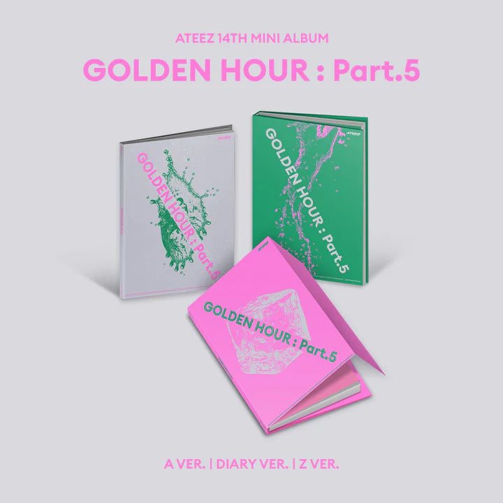 (RELEASE DATE 6/26) ATEEZ - 14TH MINI ALBUM - GOLDEN HOUR : PART. 5