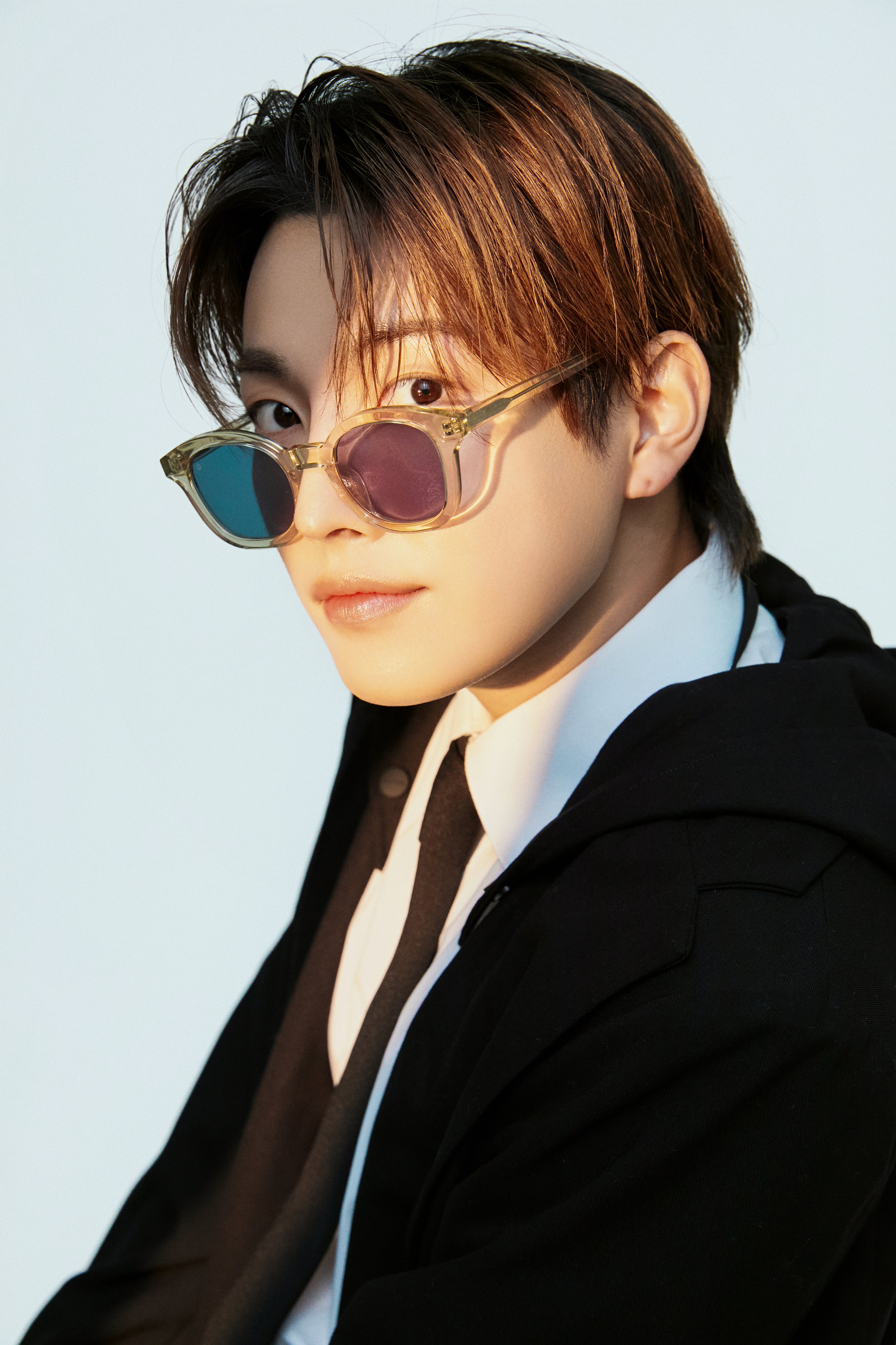 小物 the silent soul at square 02 ateez AT SQUARE 02 CLEAR YELLOW FRAME SMOKE LENS – The Silent Soul