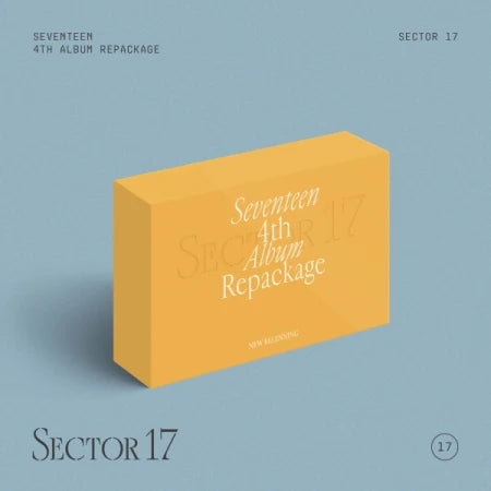 SEVENTEEN - 4TH REPACKAGE ALBUM - SECTOR 17 (KIT VER.)