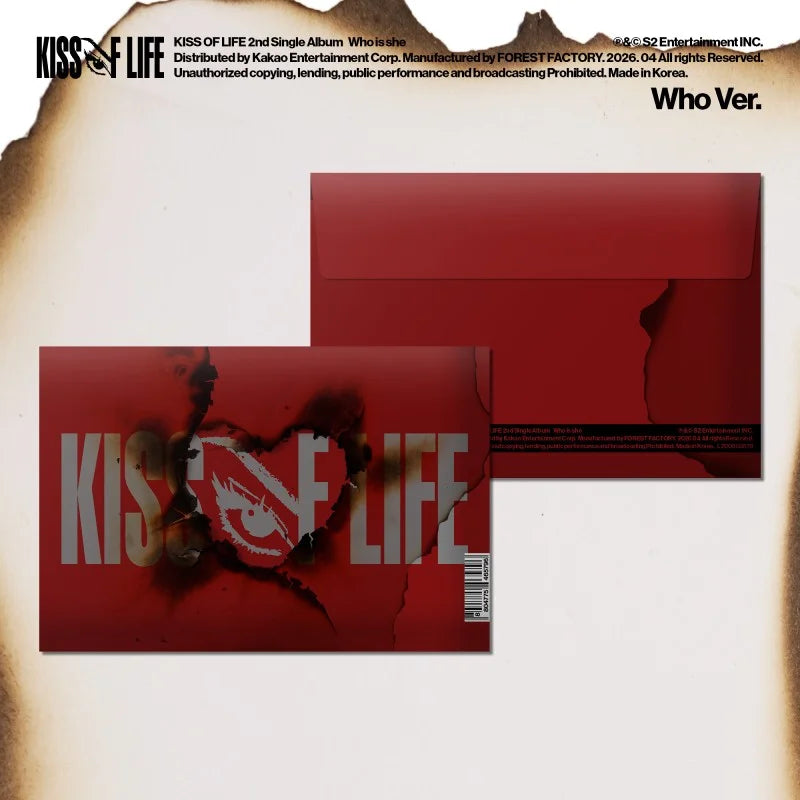KISS OF LIFE - 2ND SINGLE ALBUM - WHO IS SHE (WHO VER.)
