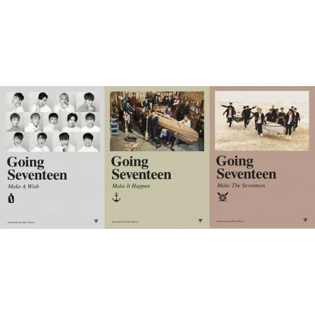SEVENTEEN - 3RD MINI ALBUM - GOING SEVENTEEN (RE-RELEASE)