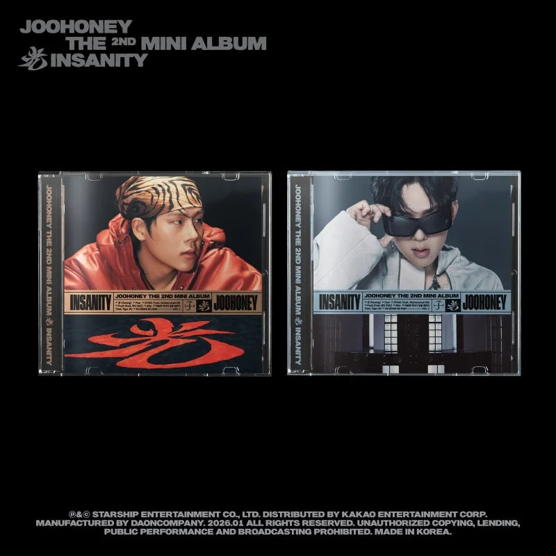 JOOHONEY - 2ND MINI ALBUM - 光 (Insanity) (Jewel Ver.)