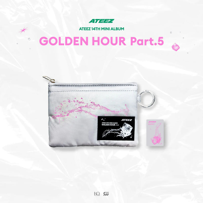 (PREORDER) ATEEZ - GOLDEN HOUR : PART.5 POP UP OFFICIAL MD MINI POUCH