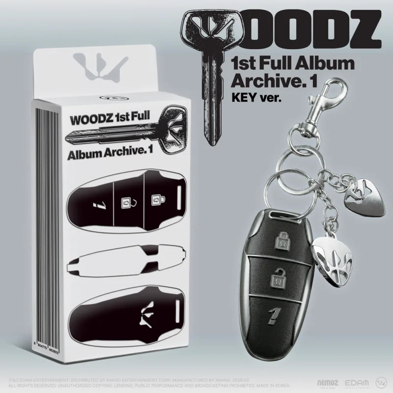 (PREORDER) WOODZ - 1ST FULL ALBUM - ARCHIVE. 1 (KEY VER.)