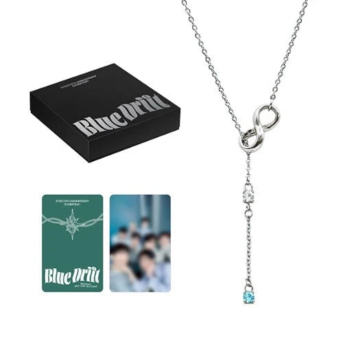 (PREORDER) ATEEZ 8TH ANNIVERSARY BLUE DRIFT OFFICIAL MERCHANDISE - NECKLACE