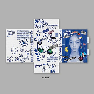 NEWJEANS - 1ST EP ALBUM - (BLUEBOOK VER.) — Oh Seoul Happy