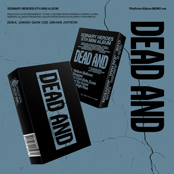 XDINARY HEROES - 8TH MINI ALBUM - DEAD AND (PLATFORM ALBUM NEMO VER.)