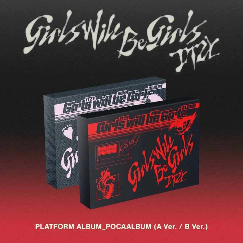 ITZY - ALBUM - GIRLS WILL BE GIRLS (PLATFORM ALBUM POCA ALBUM)