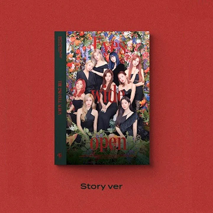 TWICE - 2ND ALBUM - EYES WIDE OPEN