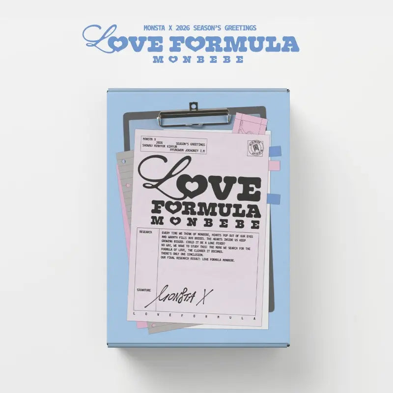 MONSTA X - 2026 SEASON'S GREETINGS - LOVE FORMULA