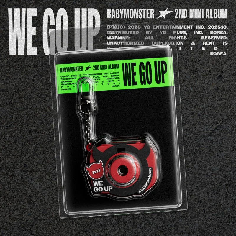 BABYMONSTER - 2ND MINI ALBUM - WE GO UP (MINI BEAM KEYRING VER.)