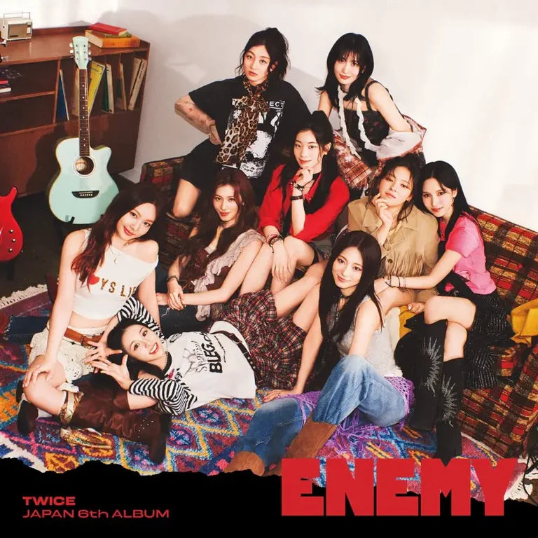 TWICE - 6TH JAPANESE ALBUM - ENEMY (REGULAR EDITION)