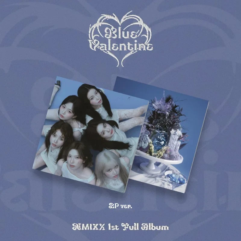 nmixx アルバム レコード LP NMIXX - 1ST FULL ALBUM - BLUE VALENTINE (LP VER.) — Oh Seoul Happy
