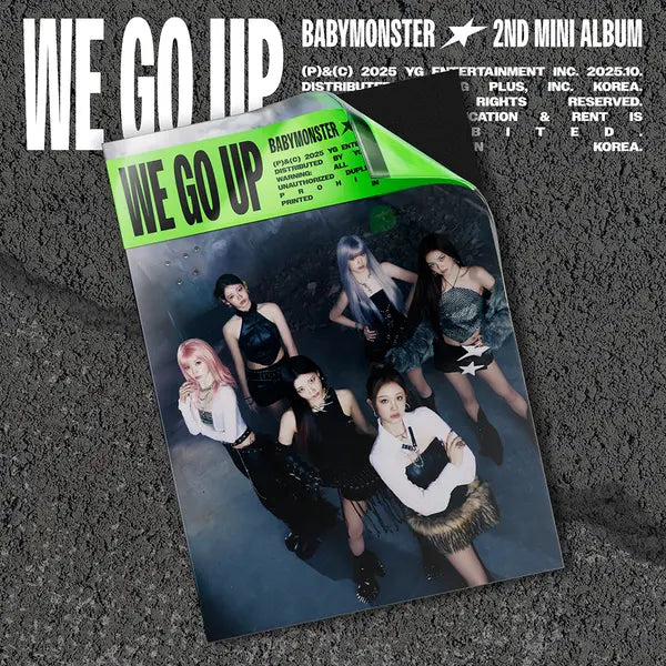 BABYMONSTER - 2ND MINI ALBUM - WE GO UP (WE VER.)