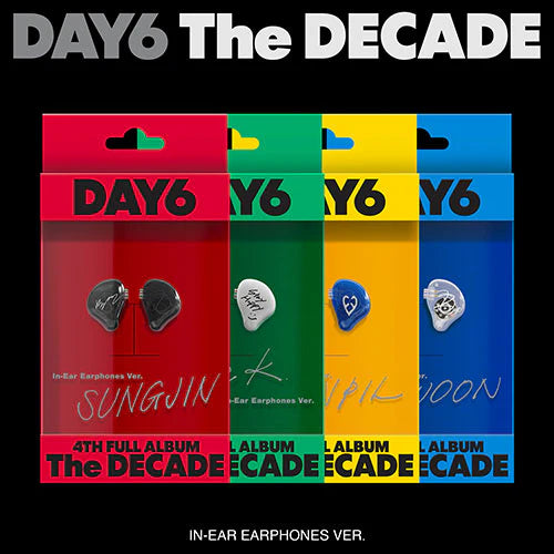 DAY6 - 4TH ALBUM - THE DECADE (IN-EAR EARPHONES VER.)