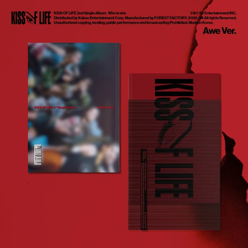 KISS OF LIFE - 2ND SINGLE ALBUM - WHO IS SHE (AWE VER.)