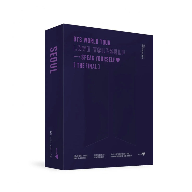 BTS World Tour 'Love Yourself : Speak Yourself' [The Final] BLU-RAY