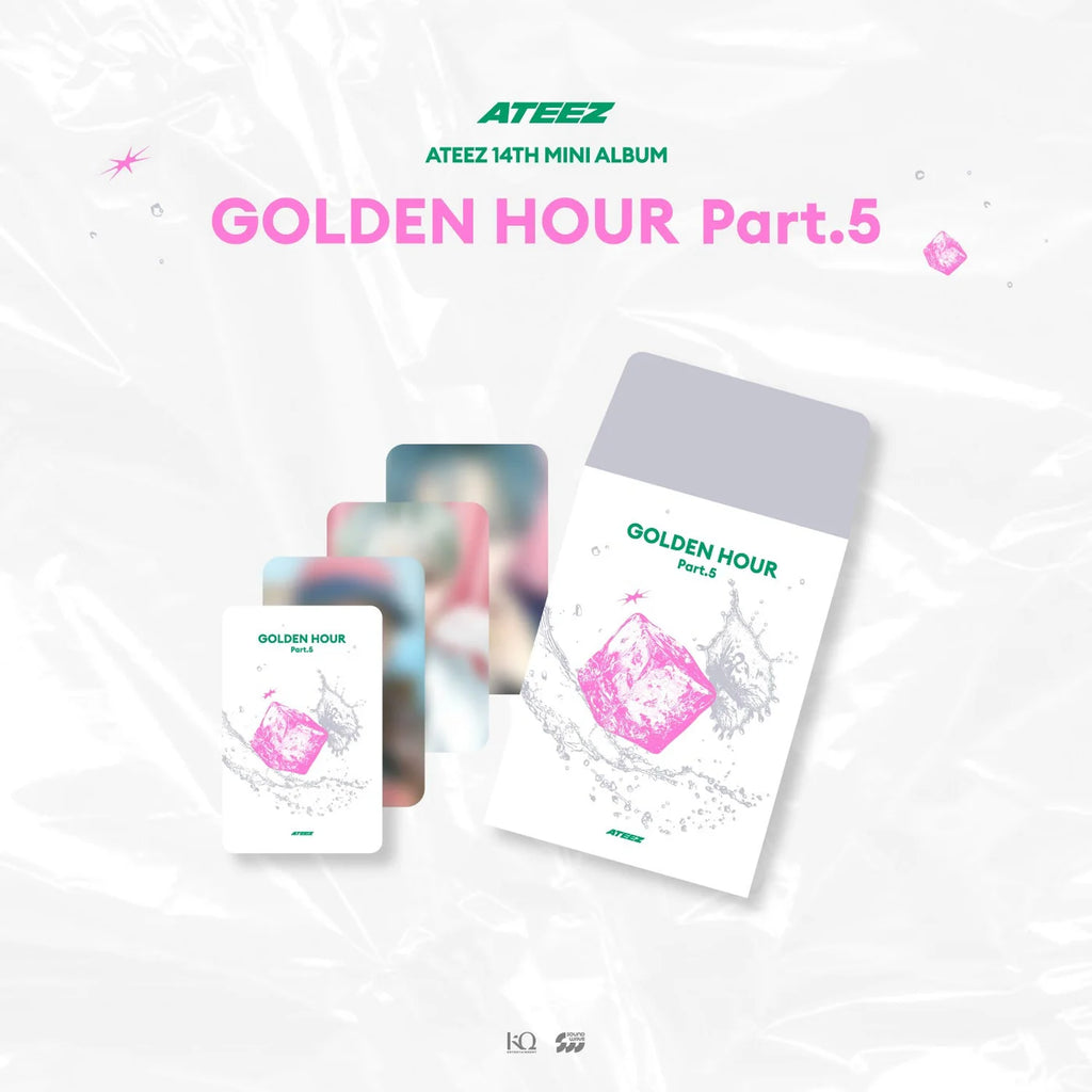 ATEEZ GOLDEN HOUR : Part.5 トレカ　韓国限定　サン PREORDER) ATEEZ - GOLDEN HOUR : PART.5 POP UP OFFICIAL MD RANDOM