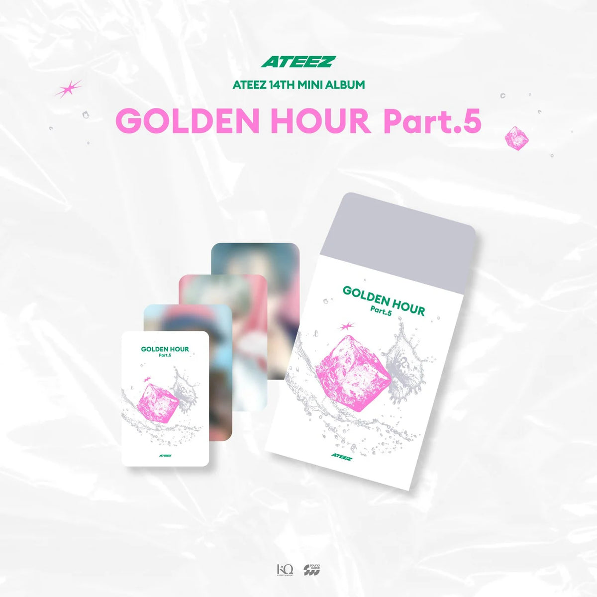 PREORDER) ATEEZ - GOLDEN HOUR : PART.5 POP UP OFFICIAL MD RANDOM