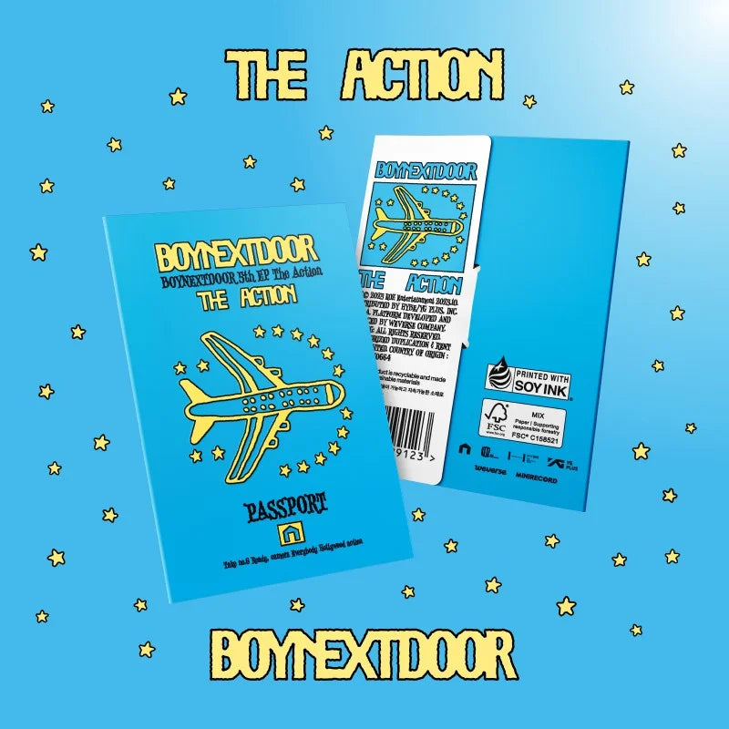 BOYNEXTDOOR - 5TH EP ALBUM - THE ACTION (WEVERSE ALBUM VER.)
