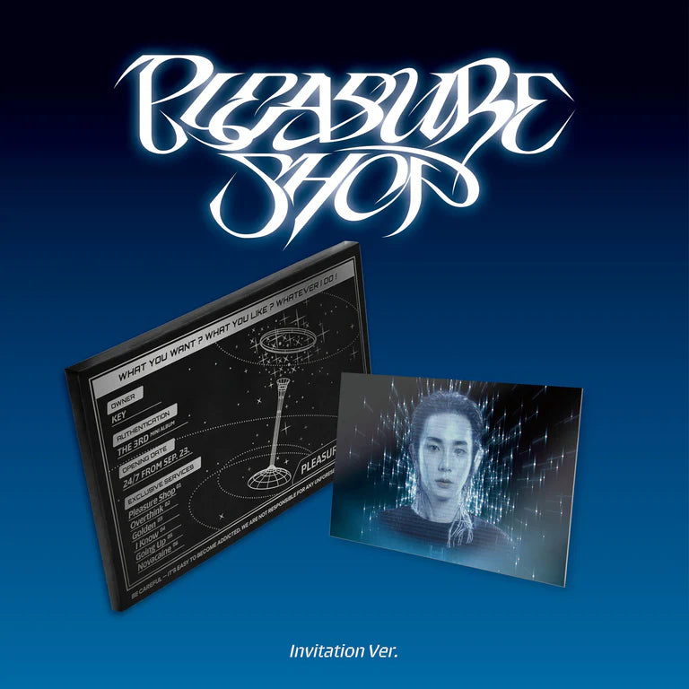 KEY - 3RD MINI ALBUM - PLEASURE SHOP (INVITATION VER.)