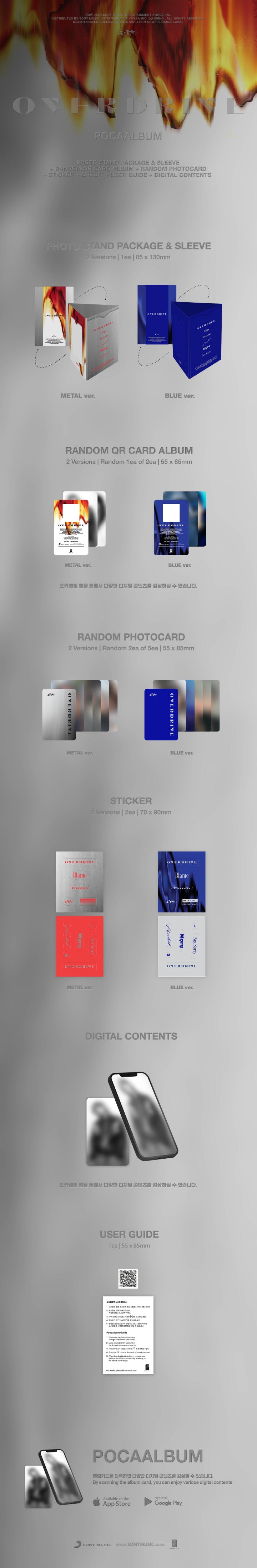 MONSTA X - I.M EP ALBUM - OVERDRIVE (POCA ALBUM)