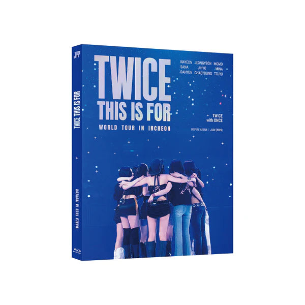 (PREORDER) TWICE - THIS IS FOR - WORLD TOUR IN INCHEON BLU-RAY