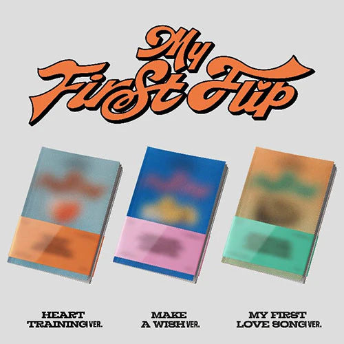 (MAKESTAR EVENT) KICKFLIP - 3RD MINI ALBUM - MY FIRST FLIP (PHOTOBOOK RANDOM VER.)
