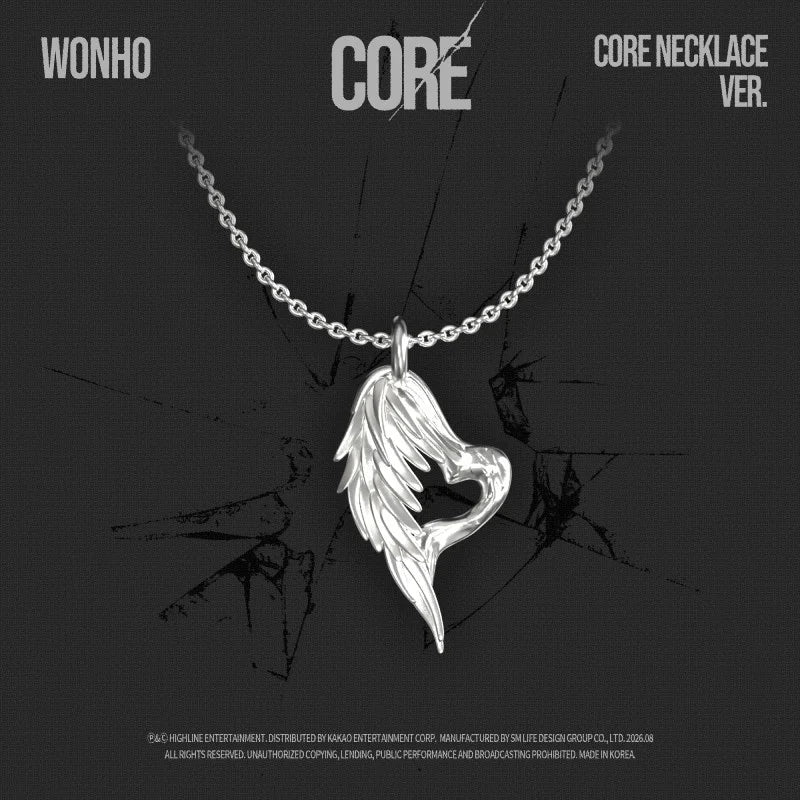 WONHO ウォノ CORE MUSICBANK 事前収録 サノク 特典 PREORDER) WONHO - EP ALBUM - CORE (CORE NECKLACE VER.) — Oh Seoul