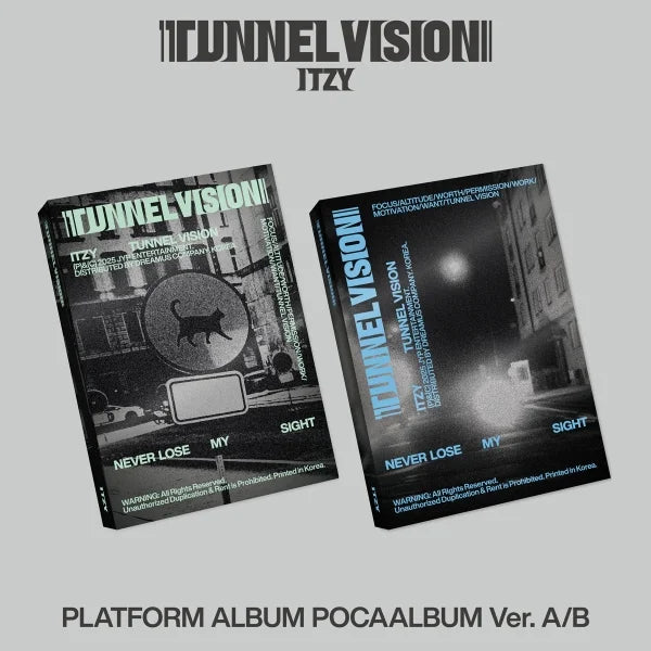 ITZY Album - TUNNEL VISION (Platform Album Poca Album)