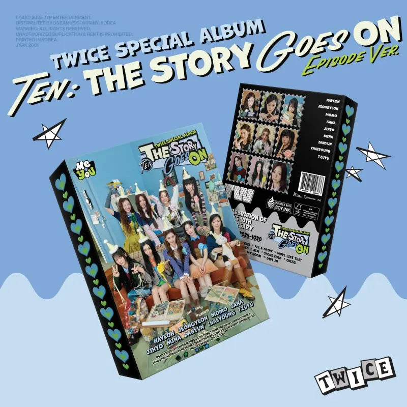 TWICE SPECIAL ALBUM - TEN : THE STORY GOES ON (EPISODE VER.)