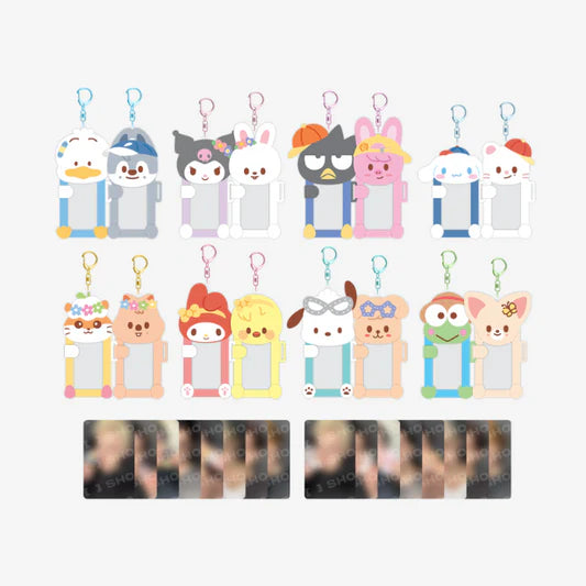 (PREORDER NOV-DEC) STRAY KIDS - SKZOO X SANRIO CHARACTERS - OFFICIAL MD  - CONNECTING PHOTOCARD HOLDER
