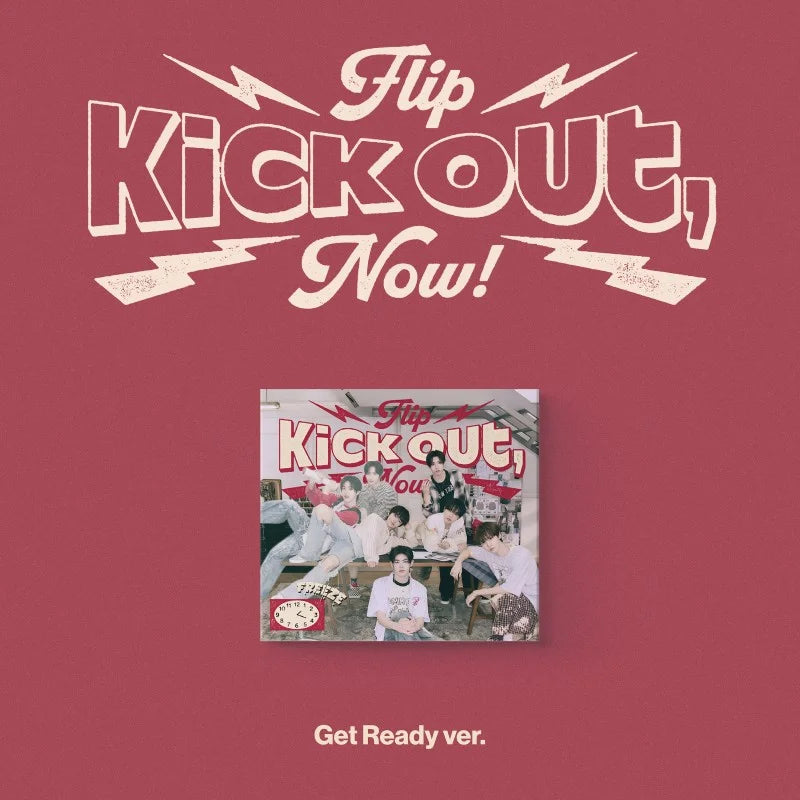 KICKFLIP - 2ND  MINI ALBUM - KICK OUT, FLIP NOW! (GET READY VER.)