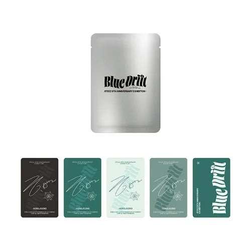 (PREORDER) ATEEZ 8TH ANNIVERSARY BLUE DRIFT OFFICIAL MERCHANDISE - RANDOM PHOTOCARD PACK